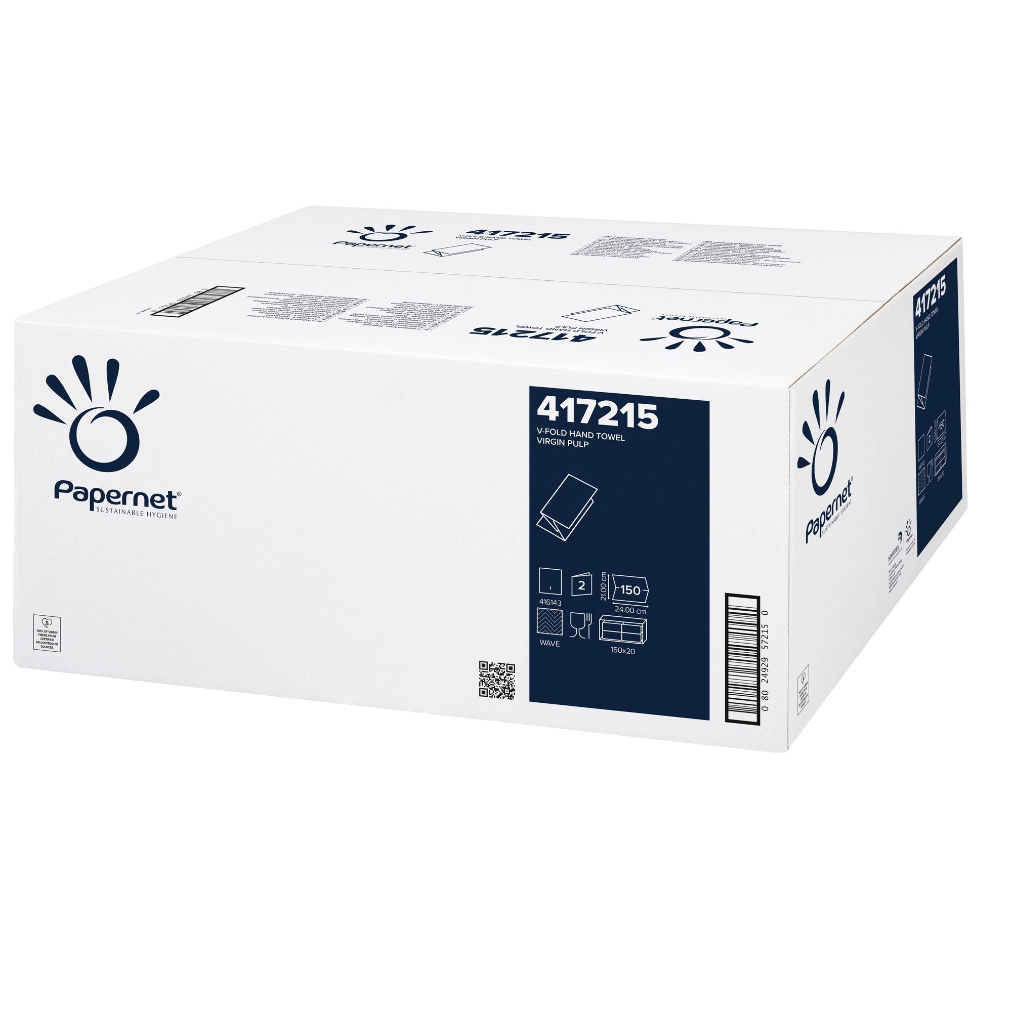 papernet-pacco-150-asciugamani-piegati-v-goffrato-onda