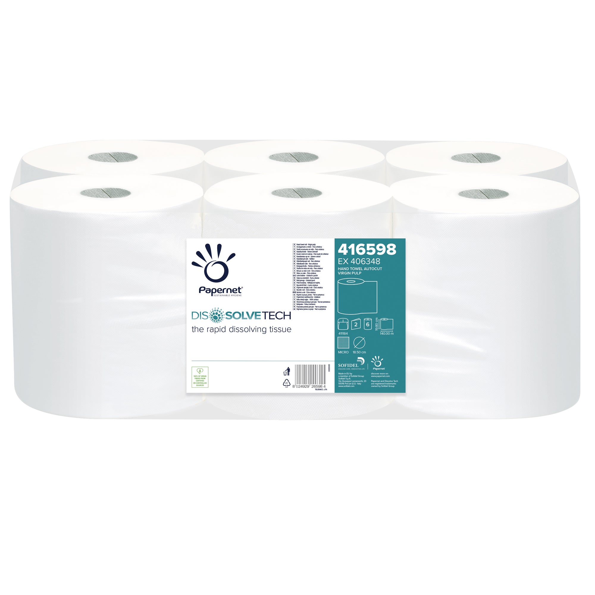 papernet-rotolo-asciugamani-autocut-microgoffrato-2veli-d18-5cm-dissolvetech