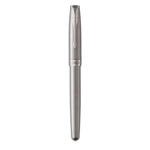 parker-penna-stilografica-sonnet-punta-f-inchiostro-nero-stainless-steel-ct-1931509