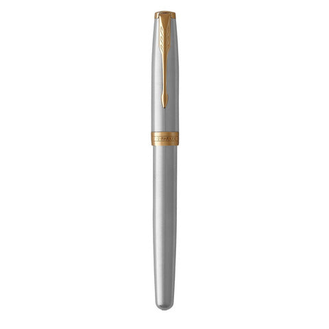 parker-penna-stilografica-sonnet-punta-f-inchiostro-nero-stainless-steel-gt-1931504