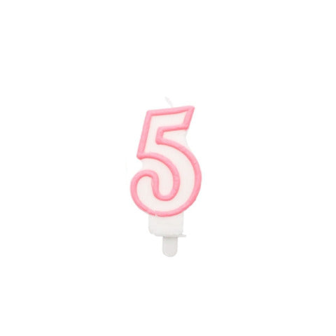 party-go-candelina-bianco-rosa-h-6-cm-n-5-ea0199