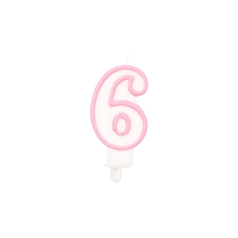 party-go-candelina-bianco-rosa-h-6-cm-n-6-ea0200