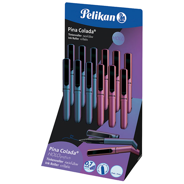 pelikan-expo-12pz-roller-pina-colada-holo-fusto-colori-assortiti