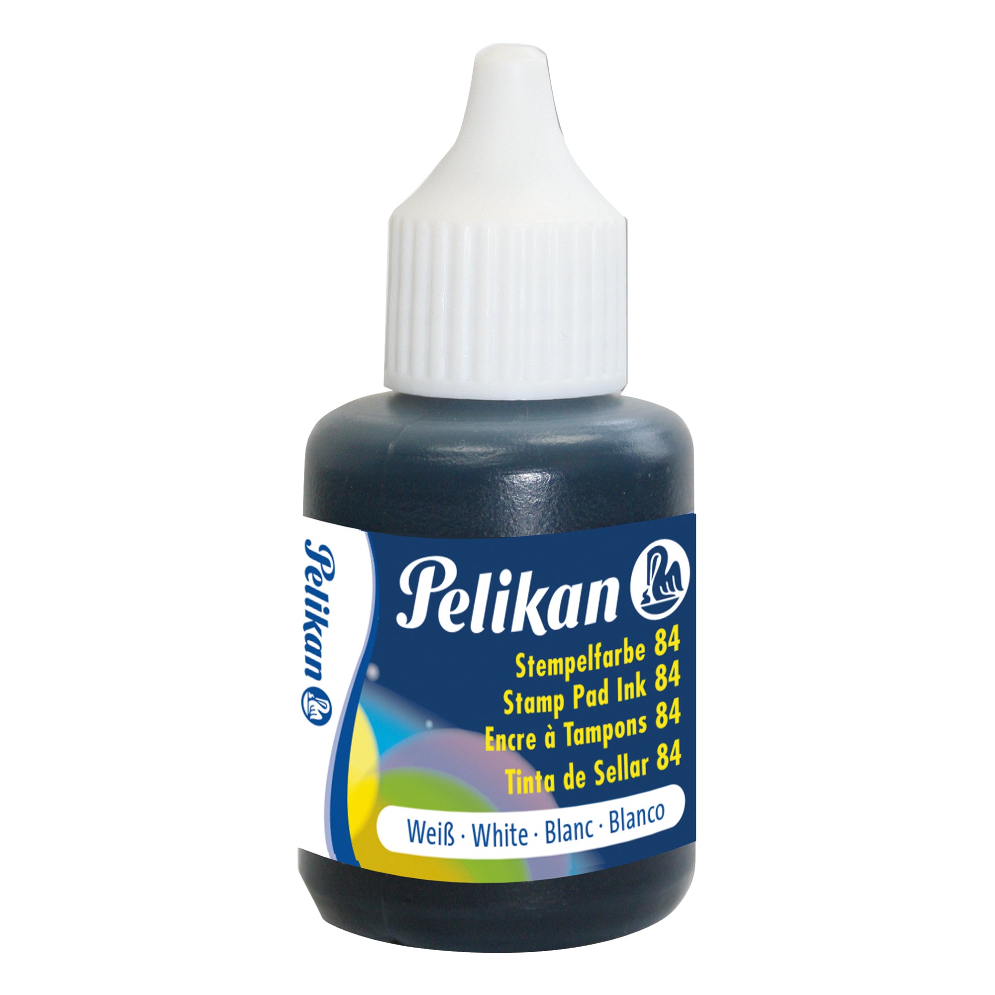 pelikan-inchiostro-84-bianco-30ml-resistente-allacqua