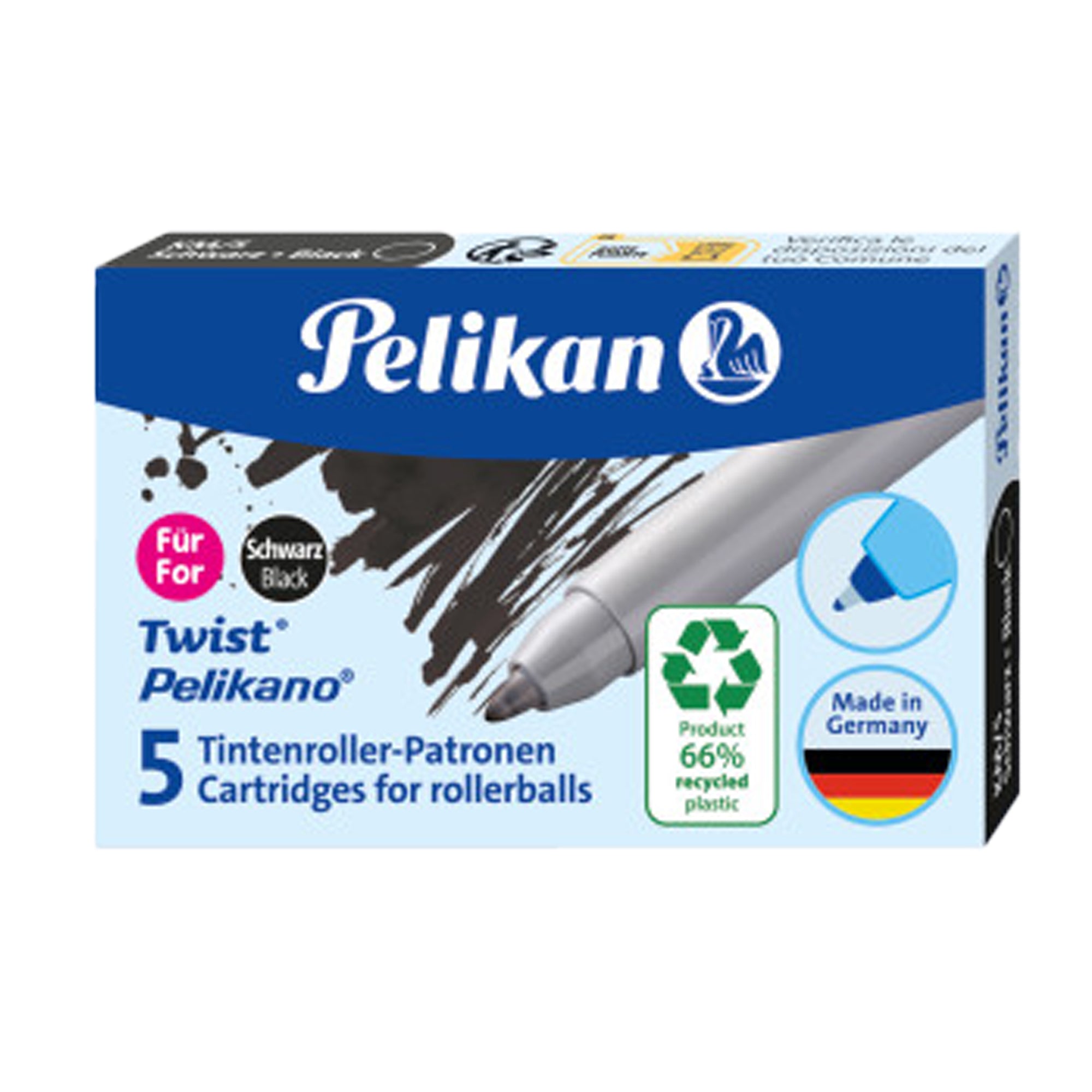 pelikan-scatola-5-cartucce-sferografica-km5-eco-nero