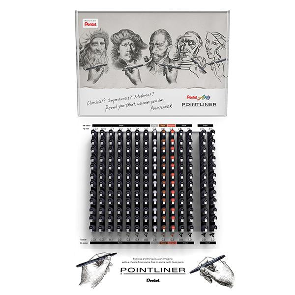 pentel-expo-168pz-pointliner-gradazioni-colori-assortiti