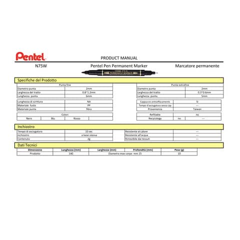 pentel-marcatore-permanente-doppia-punta-twin-tip-tratti-f-m-blu-n75w-ce