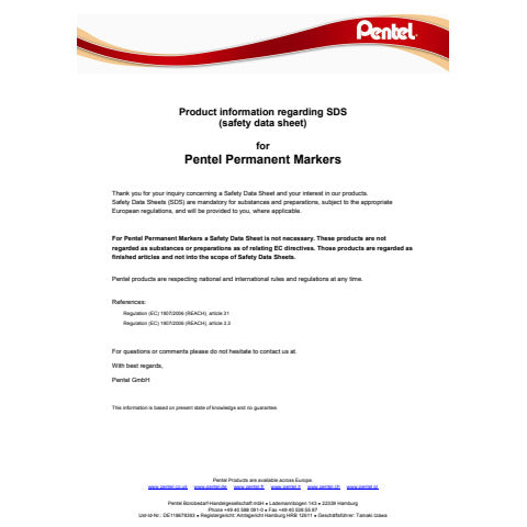 pentel-marcatore-permanente-n850-punta-conica-4-5-mm-assortiti-4-pezzi-0100861
