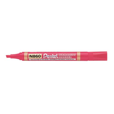 pentel-marcatore-permanente-n860-punta-scalpello-4-5-mm-rosso-n860-be