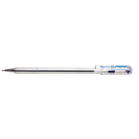 pentel-penna-sfera-cappuccio-superb-0-7-mm-blu-bk77-c