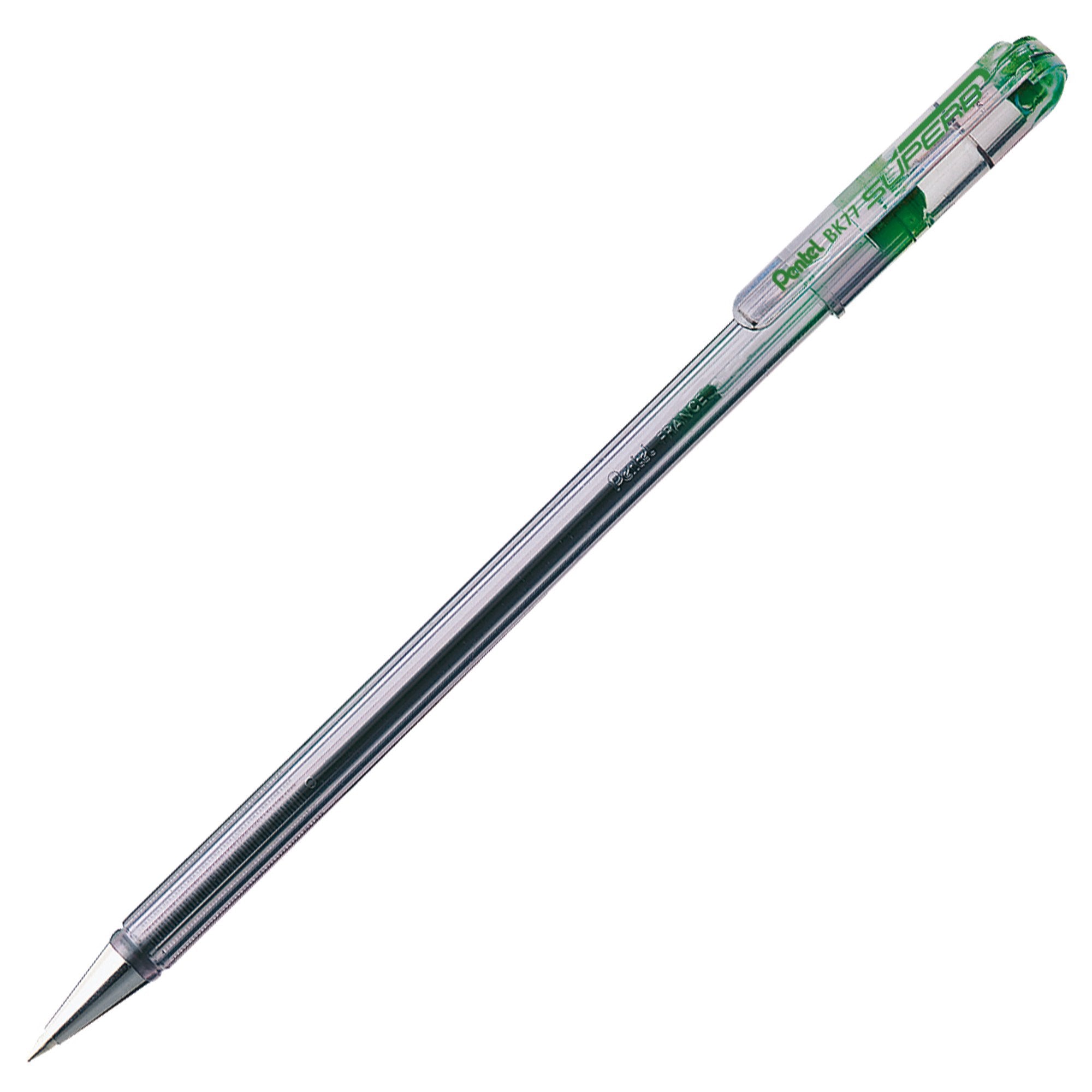 pentel-penna-sfera-super-b-bk77-verde-0-7mm