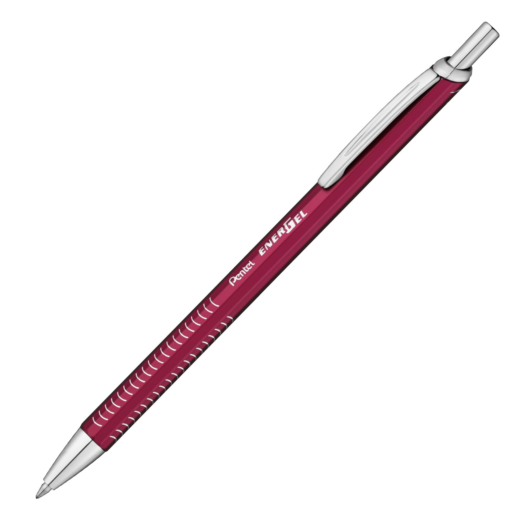 pentel-roller-energel-metal-slim-punta-0-7mm-fusto-rosso