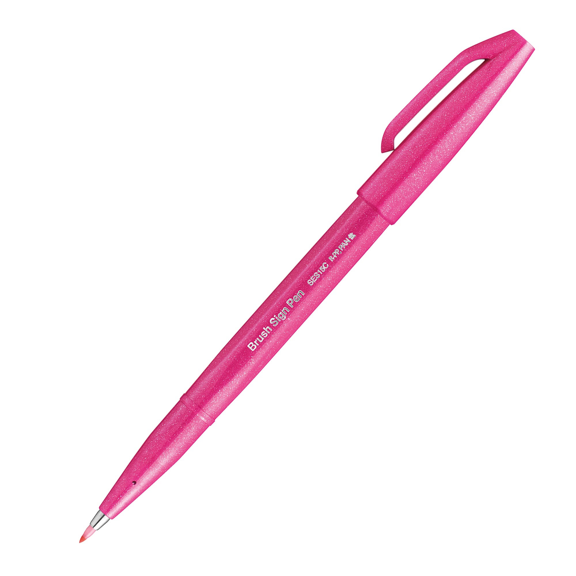 pentel-sign-pen-brush-rosa