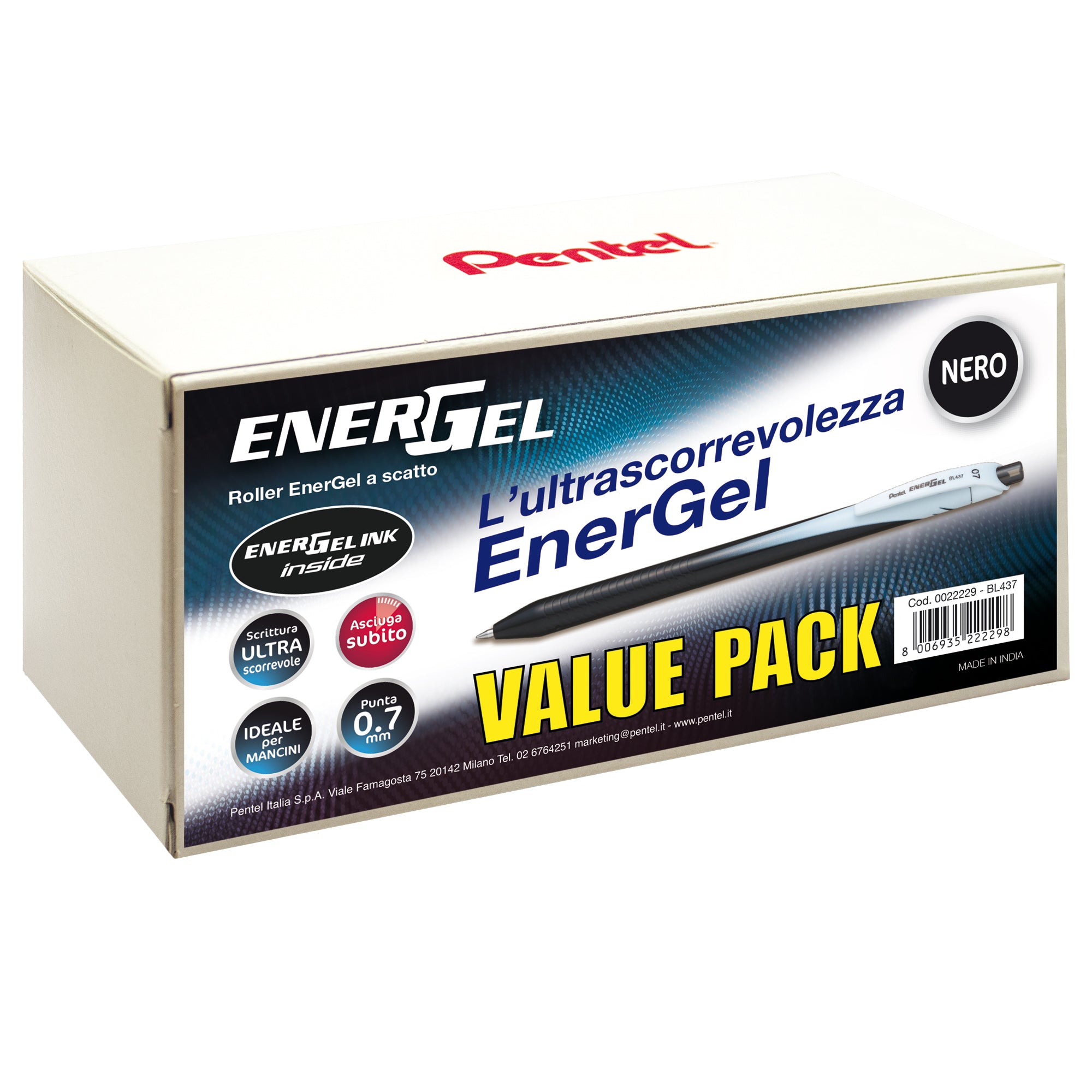 pentel-valuepack-204-roller-energel-slim-bl437-nero-0-7mm
