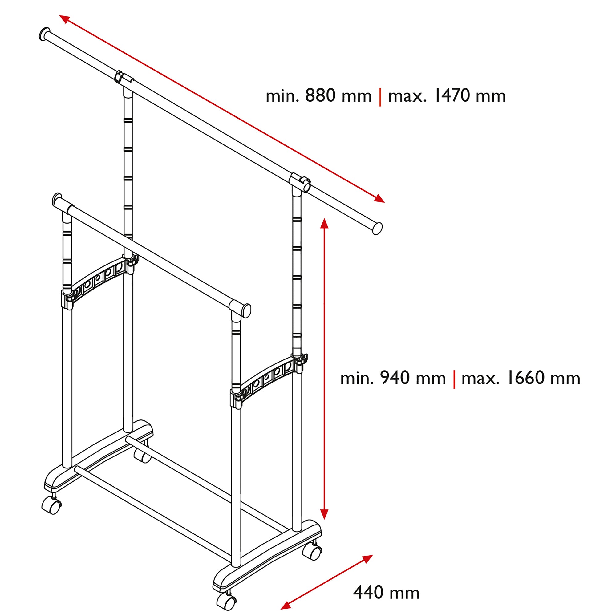 perfetto-appendiabiti-ruote-gastone-2-barre