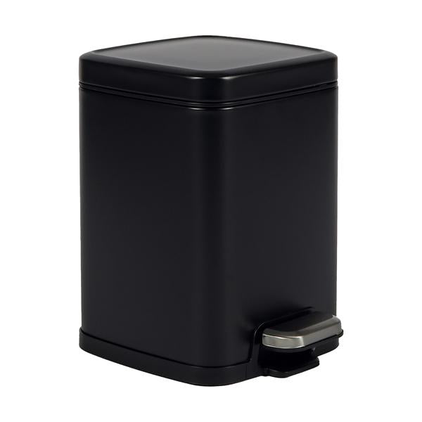 perfetto-bidone-pico-pedale-vaschetta-6l-nero-satinato