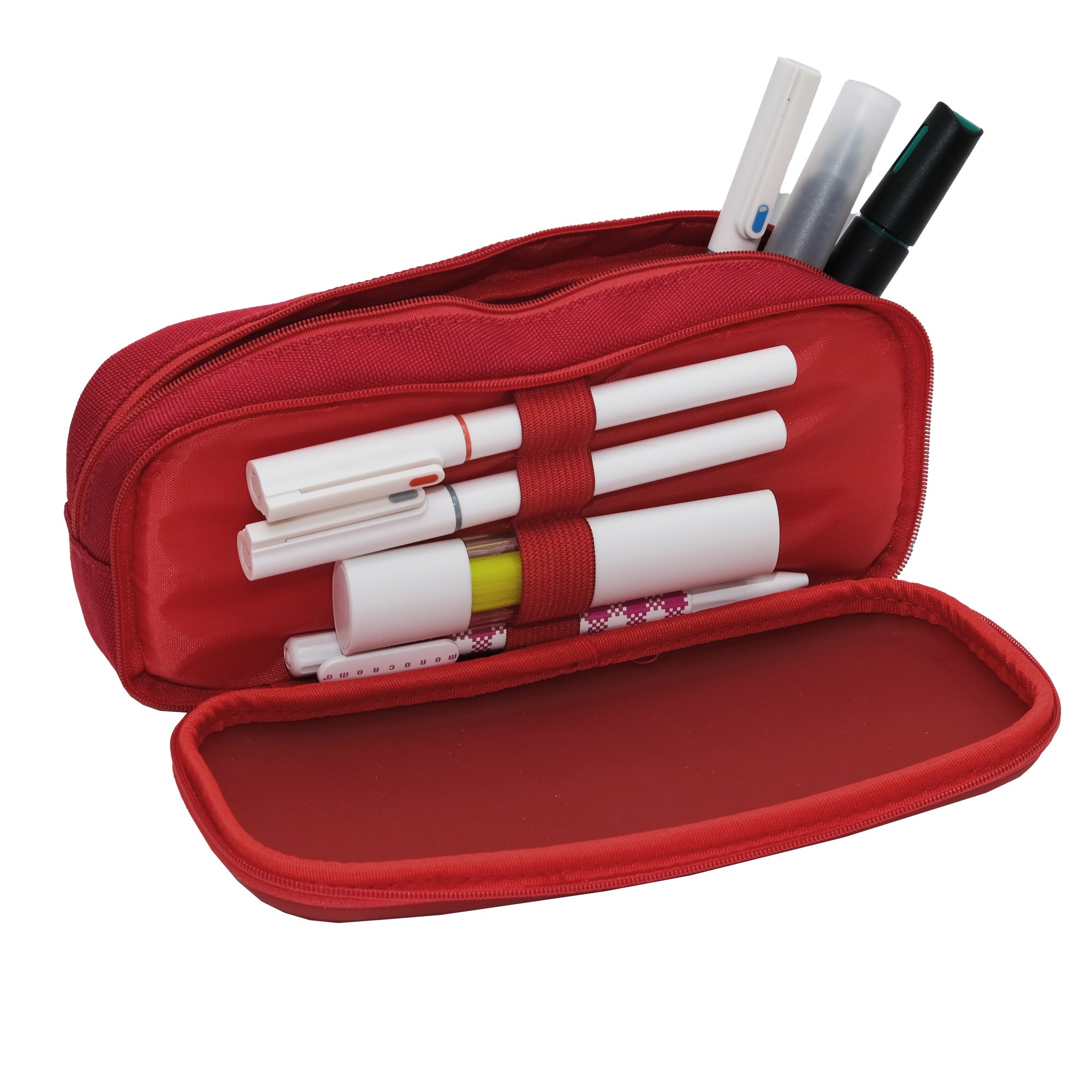 pigna-astuccio-2-zip-silicone-poliestere-21x5xc9cm-colori-assortiti-monocromo