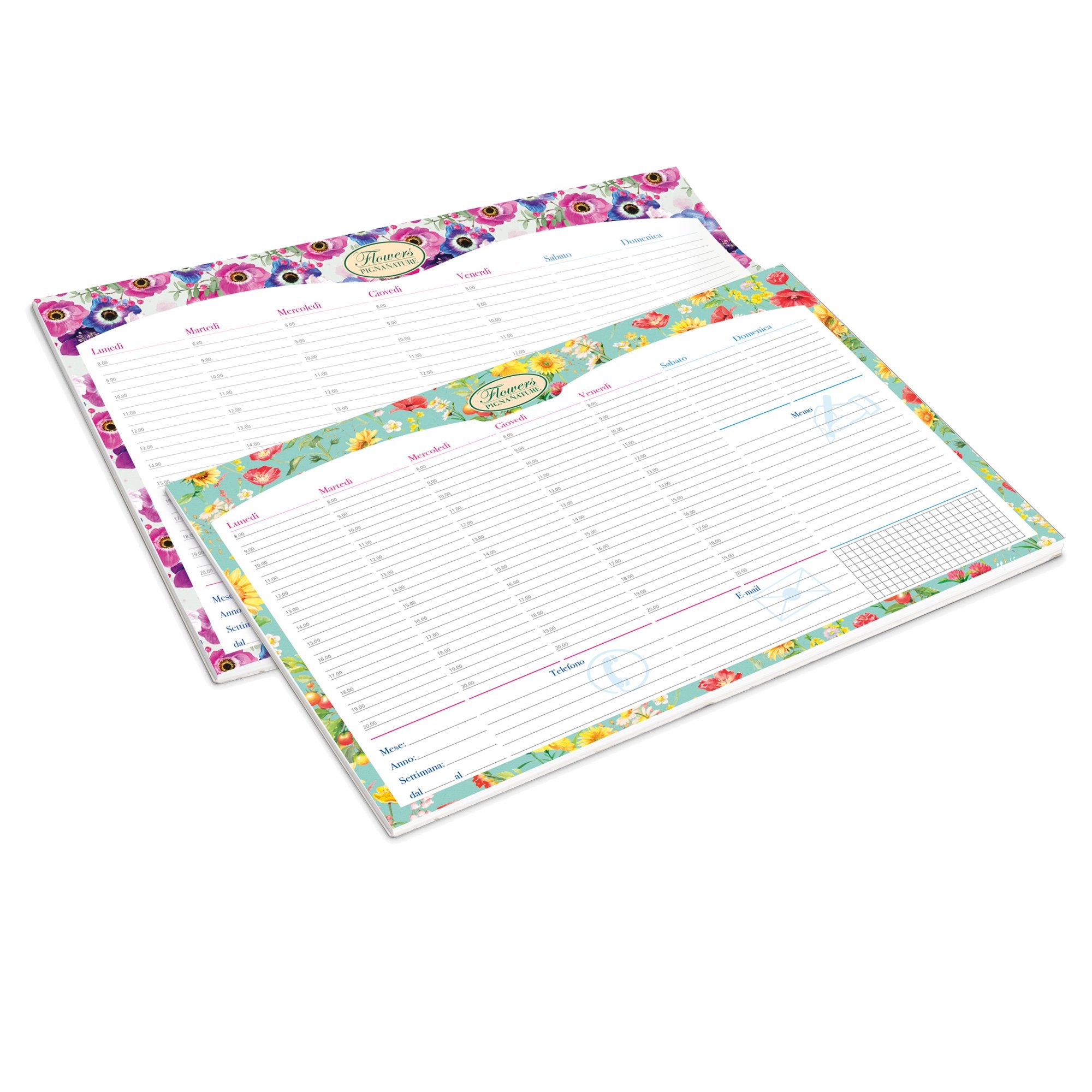 pigna-desk-planner-scrivania-42x29-5cm-nature-flowers