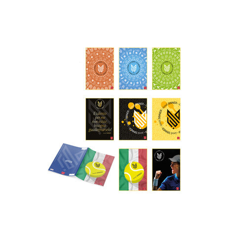 pigna-maxi-quaderno-jannik-sinner-a4-201-ff-carta-80-g-mq-8-soggetti-assortiti-1r-02334711r