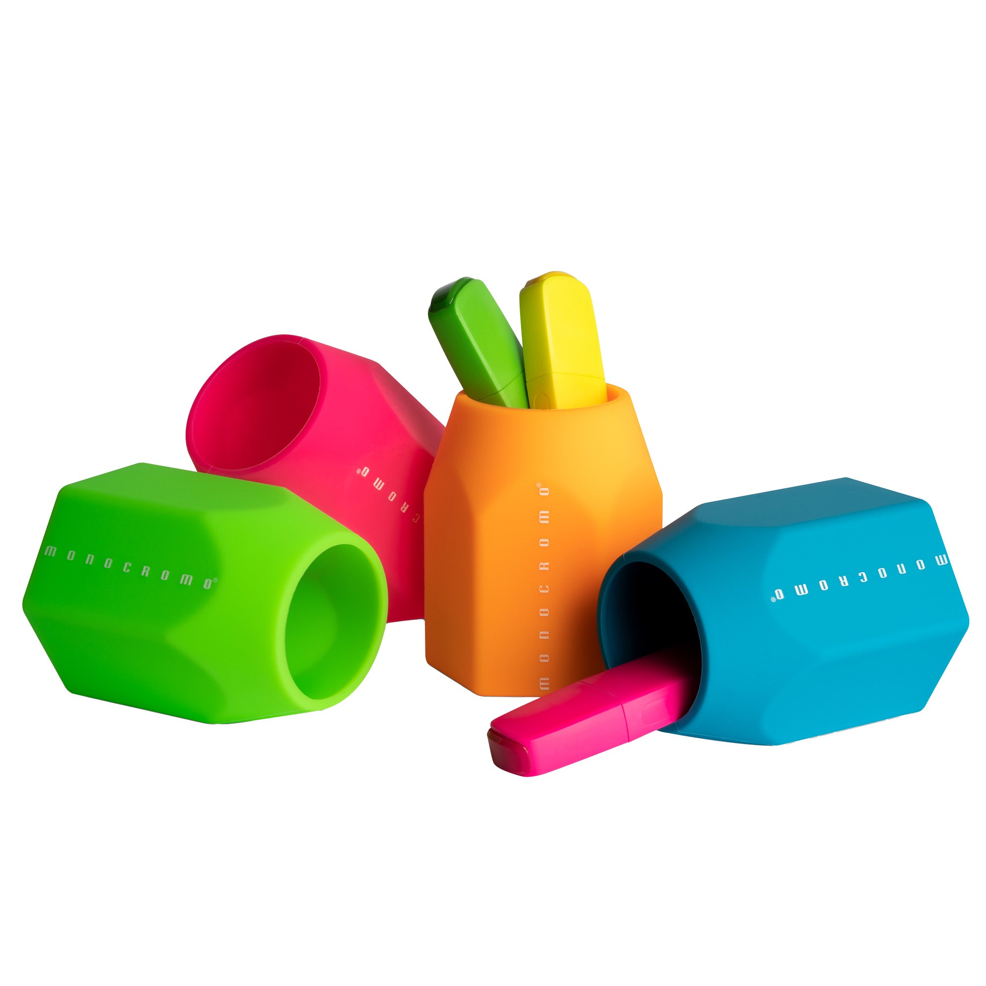 pigna-portapenne-silicone-soft-touch-95x75x70mm-colori-fluo-monocromo