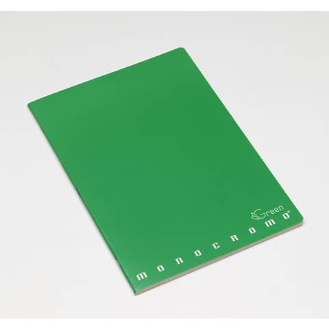 pigna-quaderno-maxi-monocromo-green-42-ff-80-gr-a4-rigatura-4m-copertine-assortite-conf-10-pezzi-02309784m