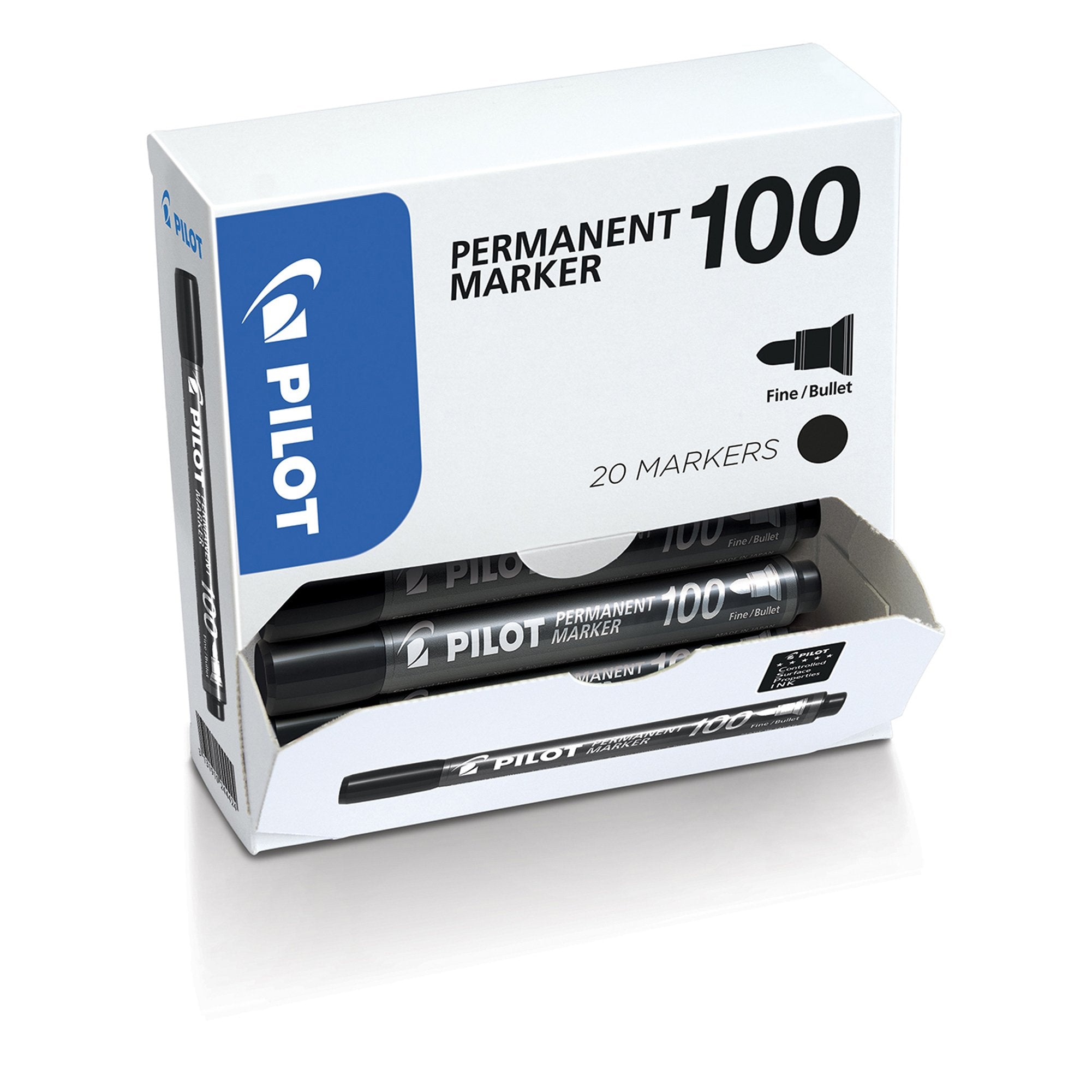 pilot-bonus-pack-155-marcatore-permanente-100-nero-p-tonda-4-5mm