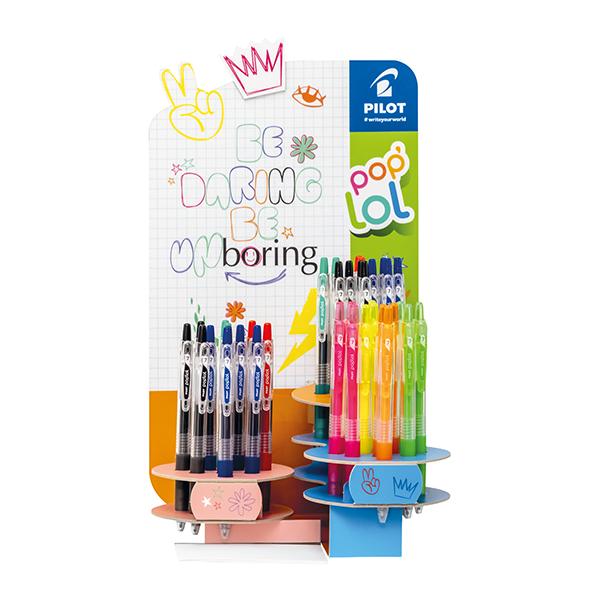 pilot-expo-48pz-roller-gel-poplol-colori-assortiti-classic-neon