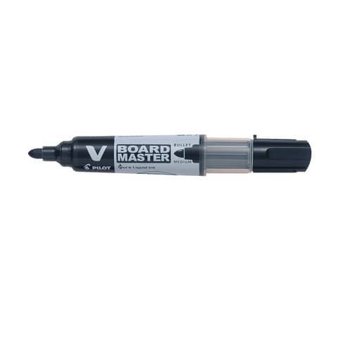 pilot-marcatore-lavagna-ricaricabile-v-board-master-punta-tonda-tratto-2-3-mm-nero-040140