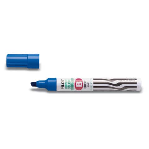 pilot-marcatore-super-color-permanent-punta-scalpello-blu