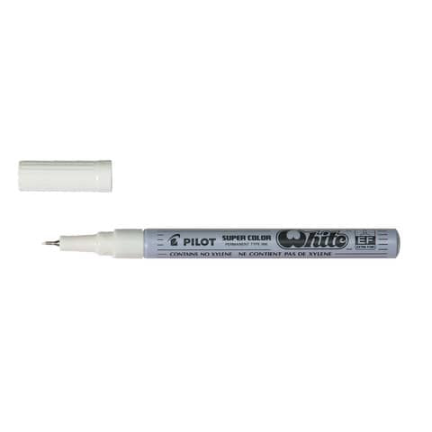 pilot-marcatore-vernice-super-color-punta-fibra-acrilico-1-mm-bianco-002725