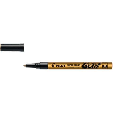pilot-marcatore-vernice-super-color-punta-fibra-acrilico-3-mm-oro-002437