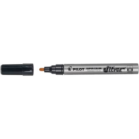 pilot-marcatore-vernice-super-color-punta-fibra-acrilico-4-5-mm-argento-002440