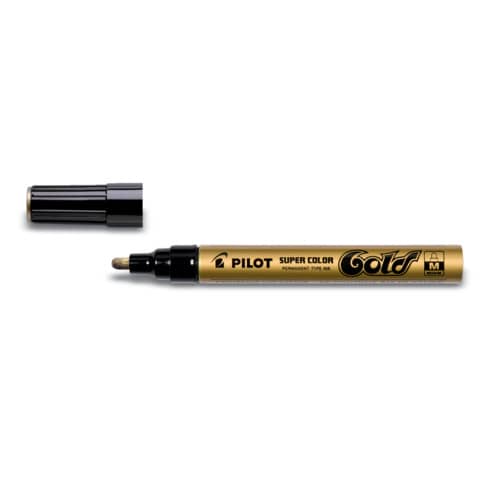 pilot-marcatore-vernice-super-color-punta-fibra-acrilico-4-5-mm-oro-002450