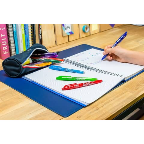 Pilot - Penne a Sfera con Cappuccio, Serie Kleer, cancellabili, a punta fine, Colore: Rosso, Set da 6 Pezzi Pilot - Penne a Sfera con Cappuccio, Serie Kleer, cancellabili, a punta fine, Colore: Rosso, Set da 6 Pezzi