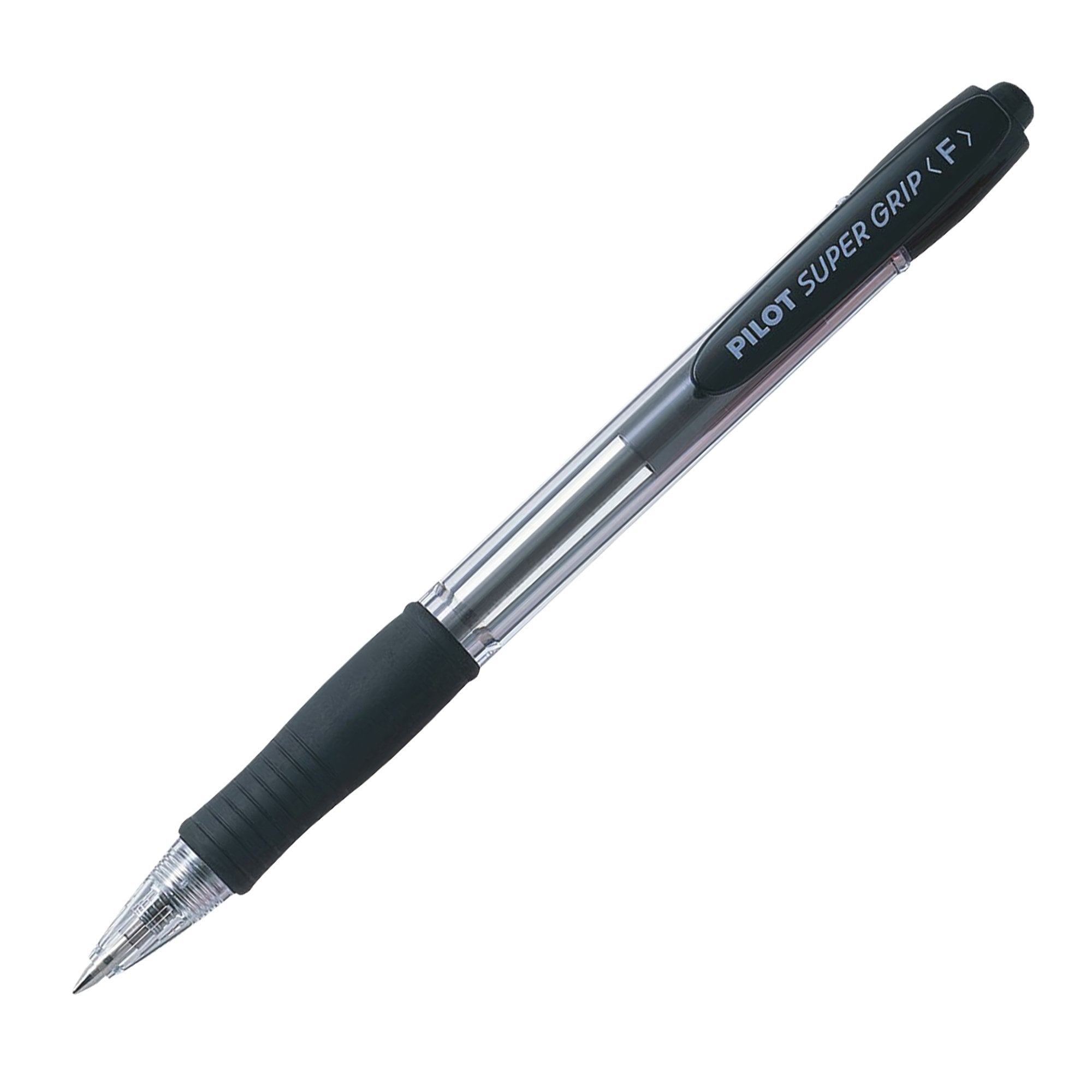 pilot-penna-sfera-scatto-super-grip-nero-fine-0-7mm