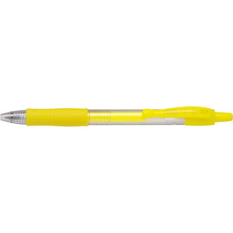 pilot-penne-gel-scatto-g2-neon-punta-media-0-7-mm-giallo-1383