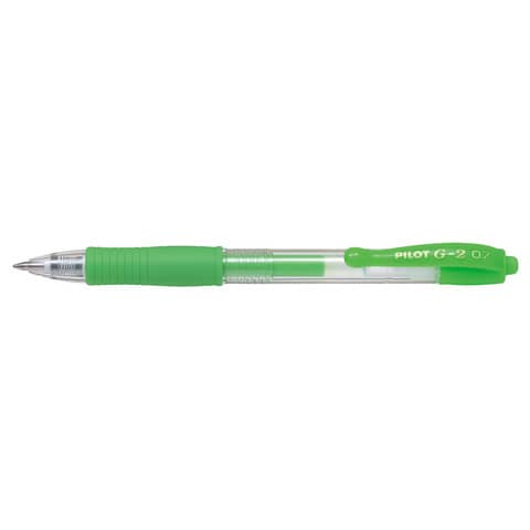 pilot-penne-gel-scatto-g2-neon-punta-media-0-7-mm-verde-1384