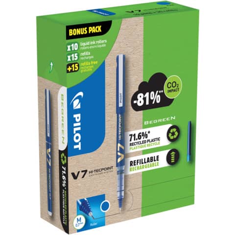 pilot-roller-hi-techpoint-v7-begreen-0-7-mm-blu-green-pack-10-penne-30-refill-15-omaggio-000028
