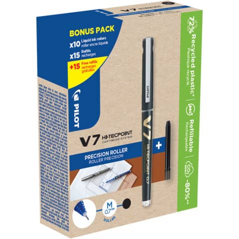 pilot-roller-hi-techpoint-v7-begreen-0-7-mm-nero-green-pack-10-penne-30-refill-15-omaggio-000027