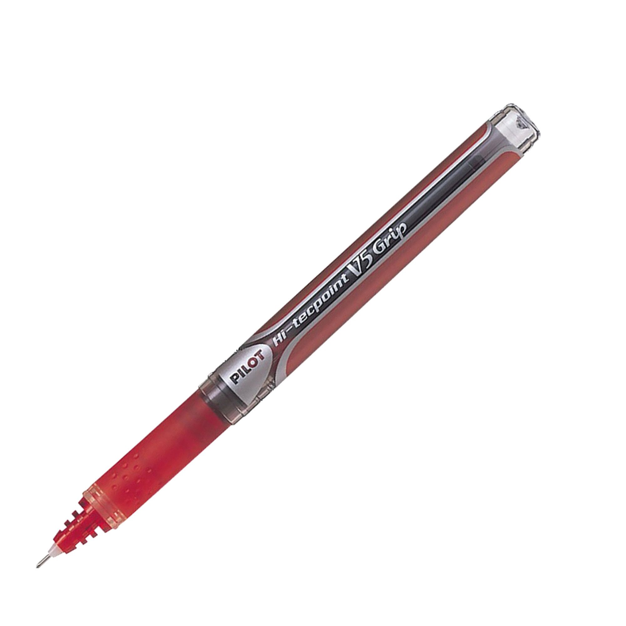 pilot-roller-hi-tecpoint-v5-grip-rosso