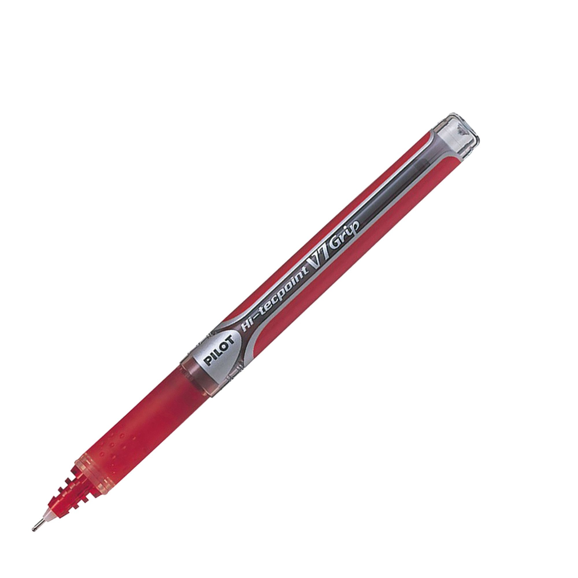 pilot-roller-hi-tecpoint-v7-grip-rosso