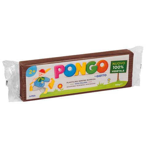 pongo-panetto-plastilina-vegetale-modellabile-350-g-marrone-f603506