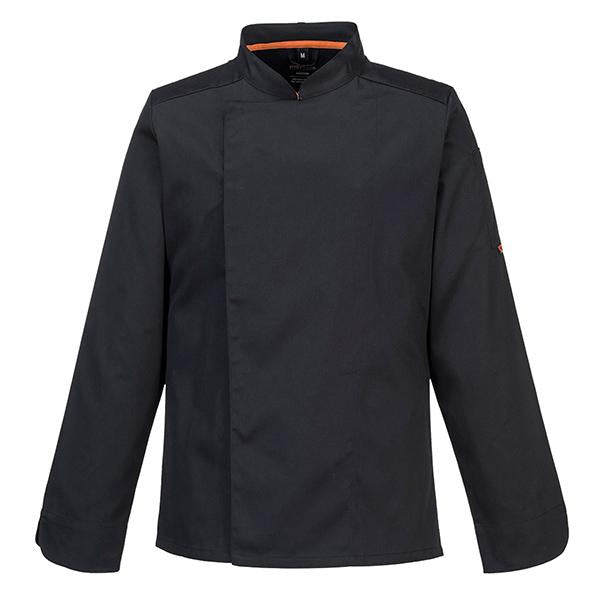 portwest-giacca-cuoco-meshair-pro-manica-lunga-tg-xl-nero