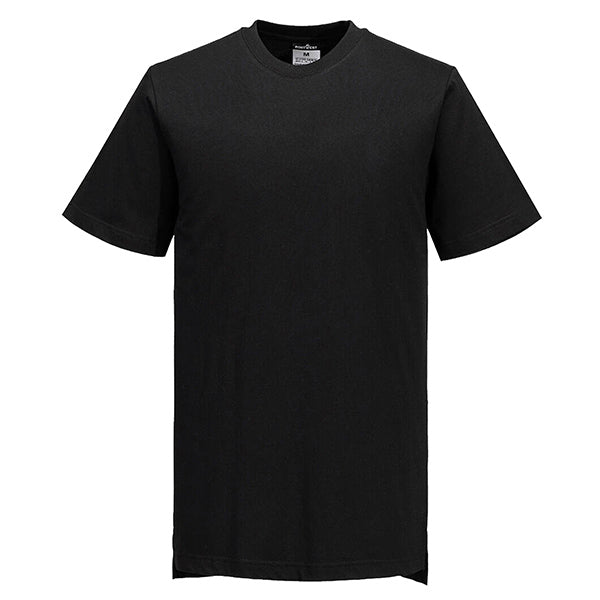 portwest-t-shirt-chef-unisex-maniche-corte-tg-xxl-nero