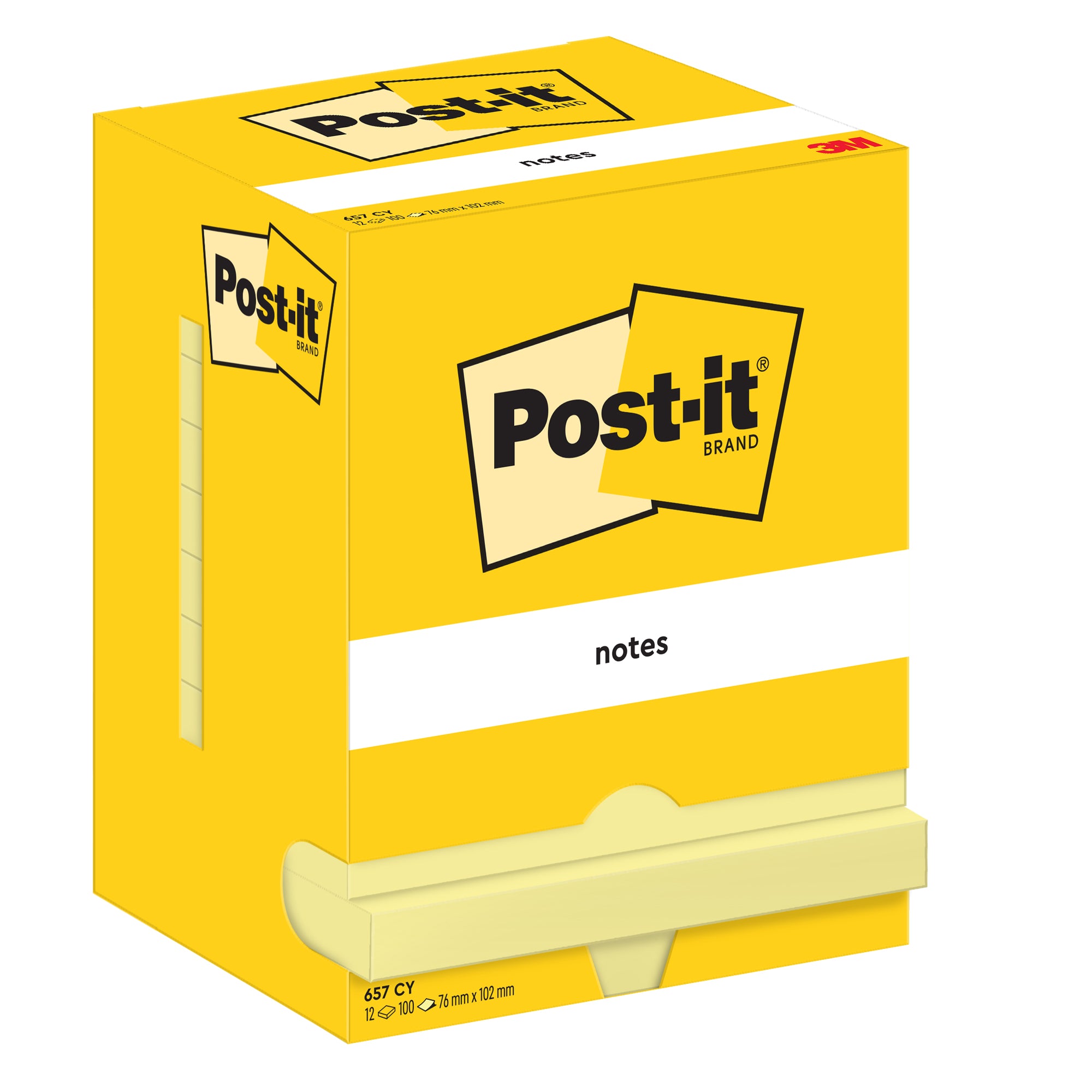 post-it-blocco-100fg-giallo-canary-76x102mm-657