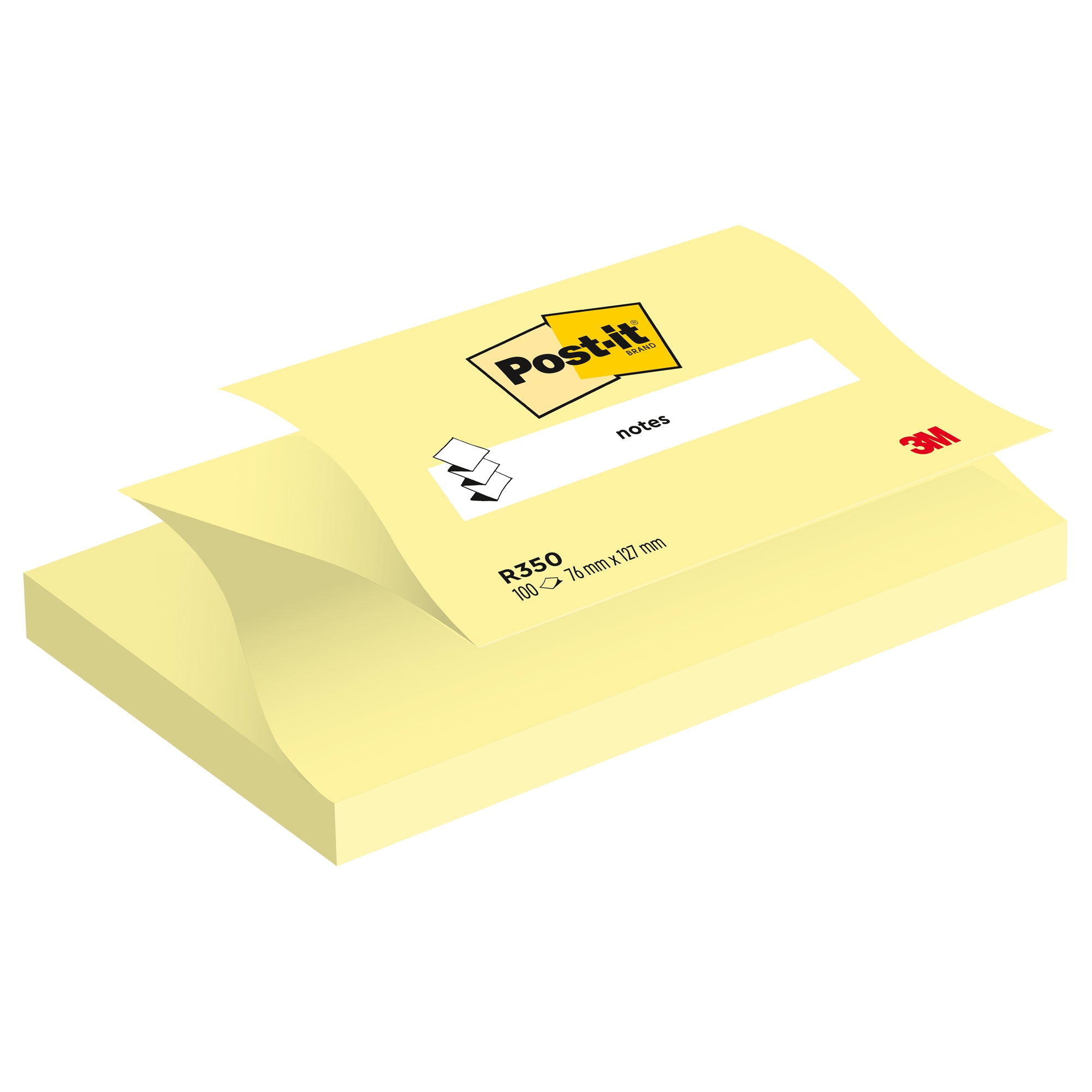 post-it-blocco-100fg-super-sticky-z-notes-r350-giallo-canary-76x127mm