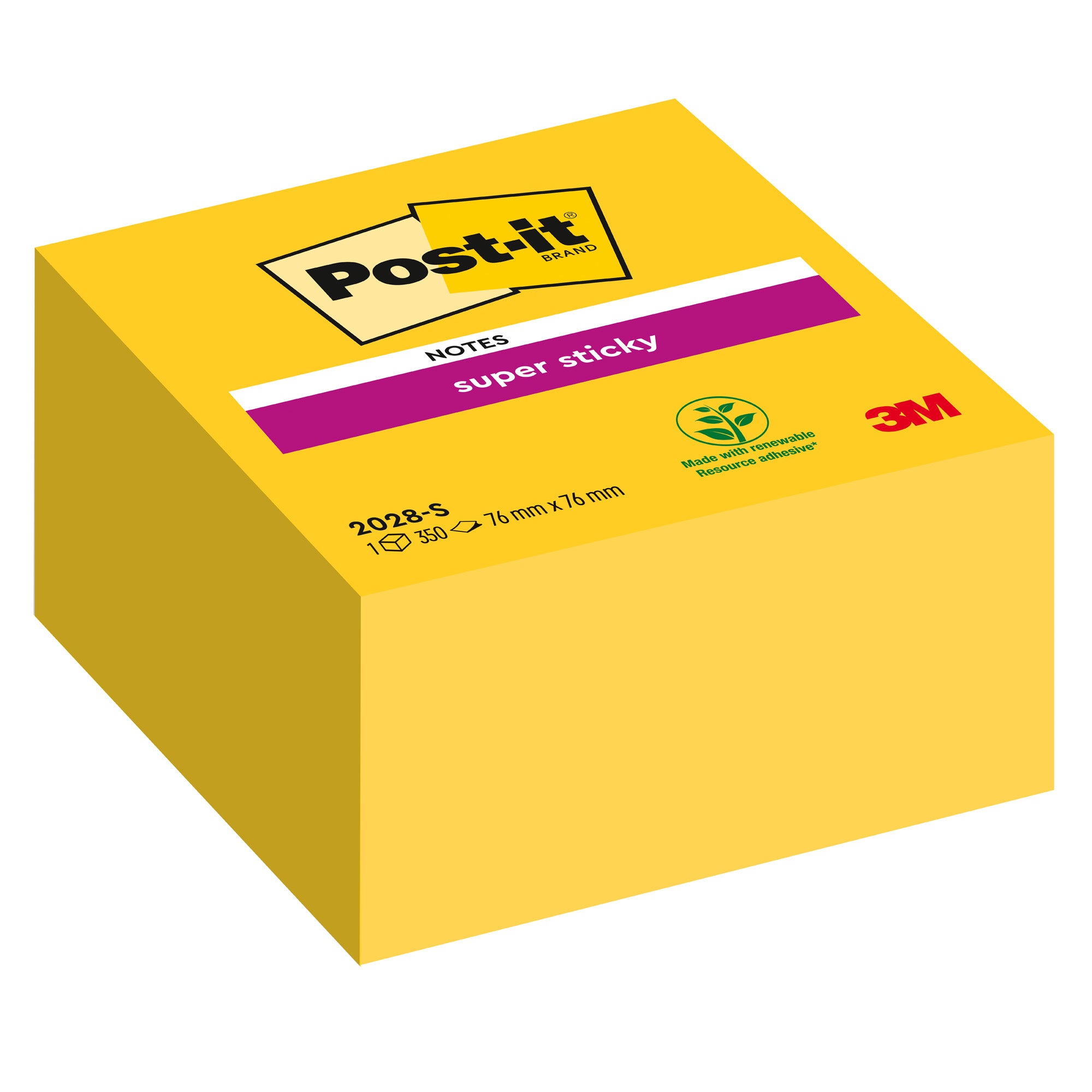 post-it-blocco-350foglietti-super-sticky-2028-s-76x76mm-giallo-oro