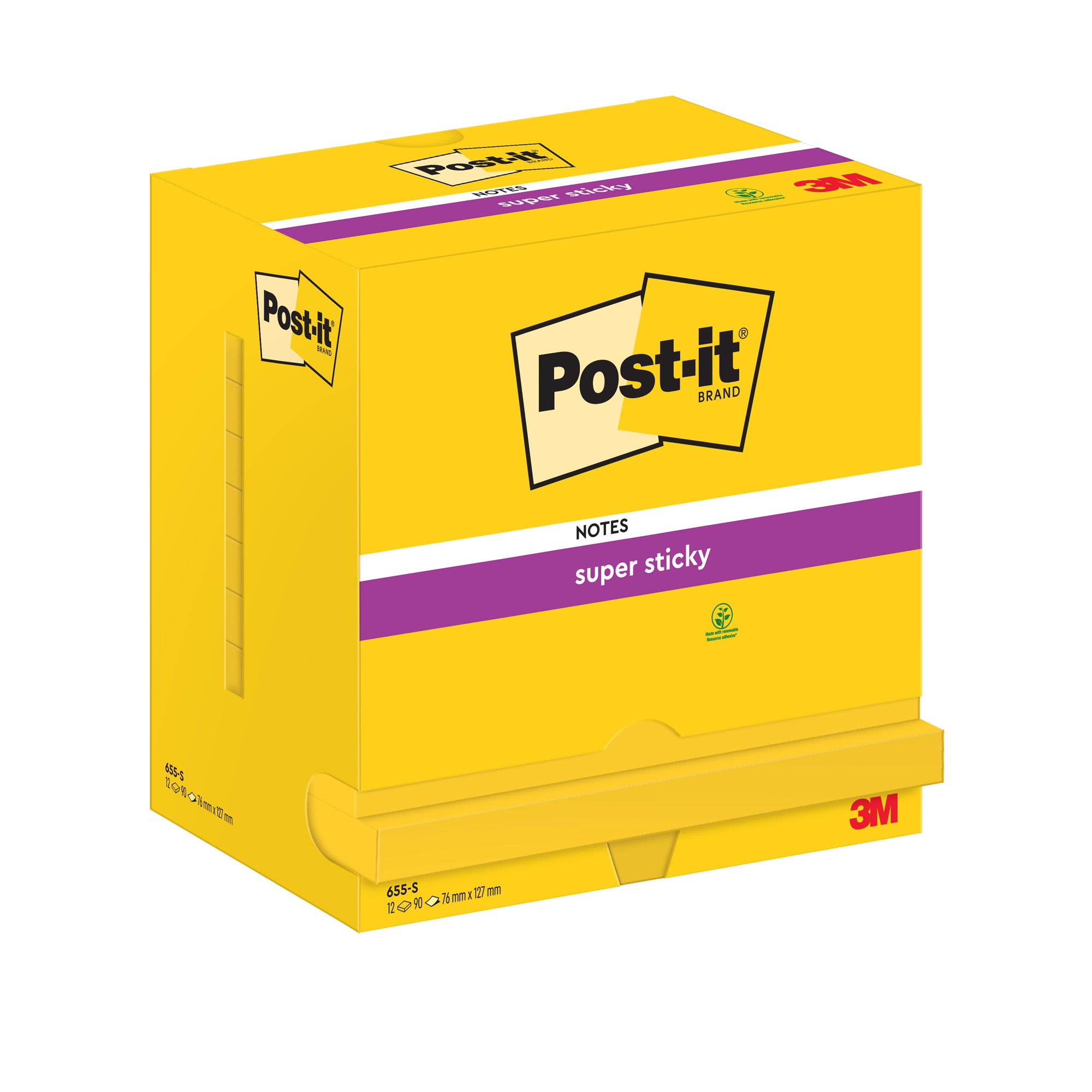 post-it-blocco-90foglietti-super-sticky-655-s-76x127mm-giallo-oro