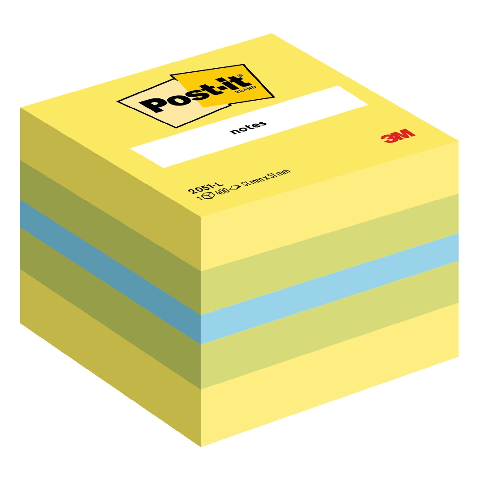post-it-blocco-minicubo-400foglietti-51x51mm-2051-l-giallo-neon