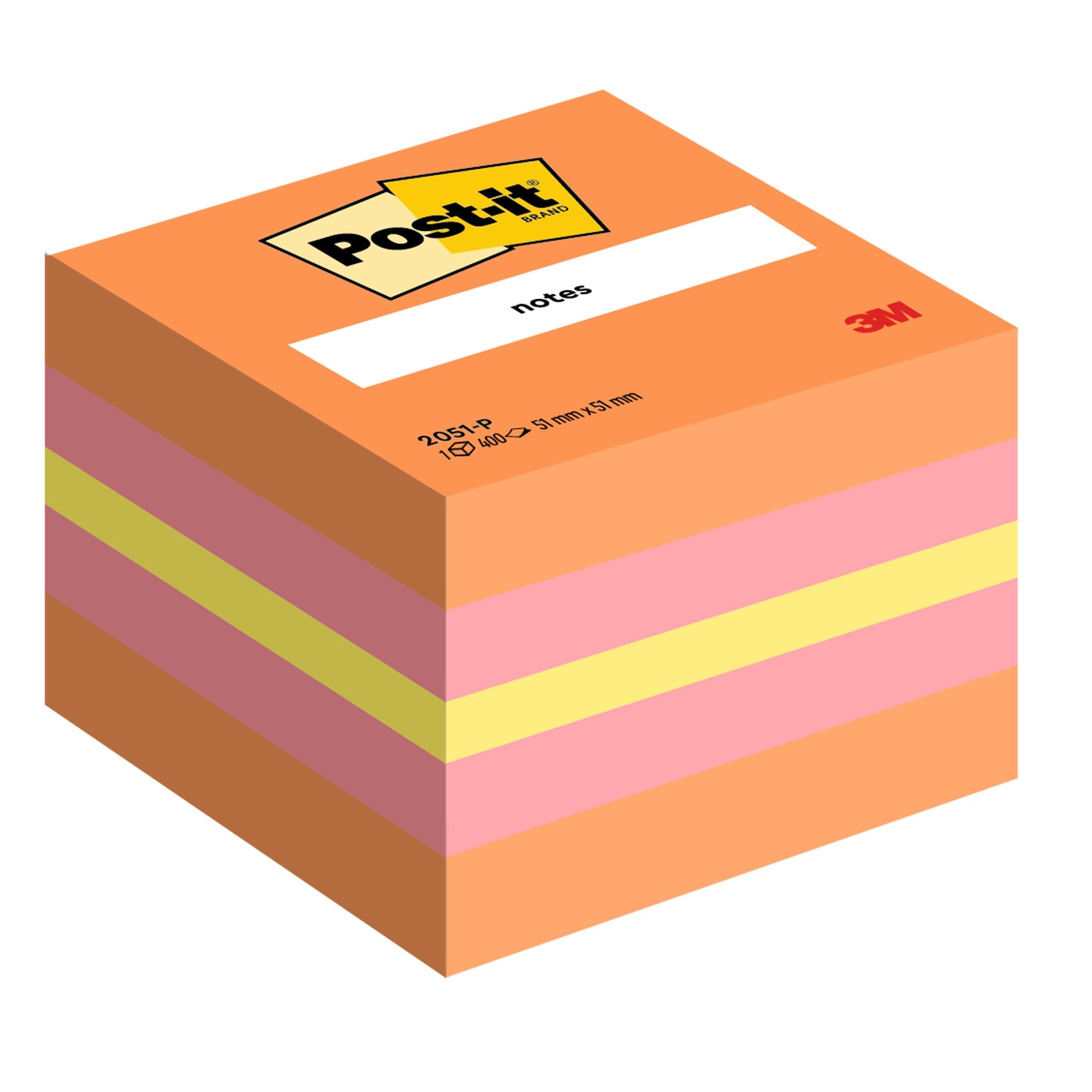 post-it-blocco-minicubo-400foglietti-51x51mm-2051-p-rosa-arancio